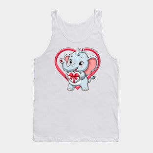 Valentine's Cartoon Delights T-Shirt Tank Top